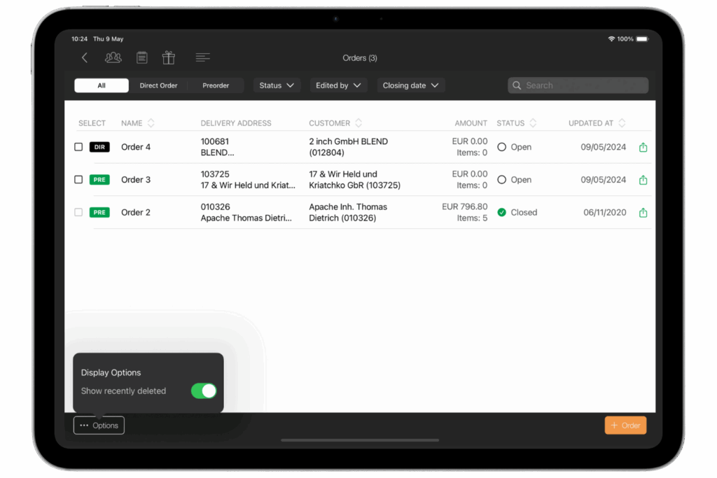 smartview360 - b2b bestellprozesse
