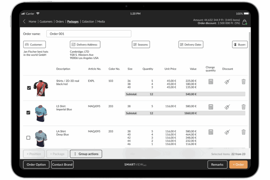 smartview360 - b2b bestellprozesse